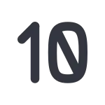 Number SVG Icon